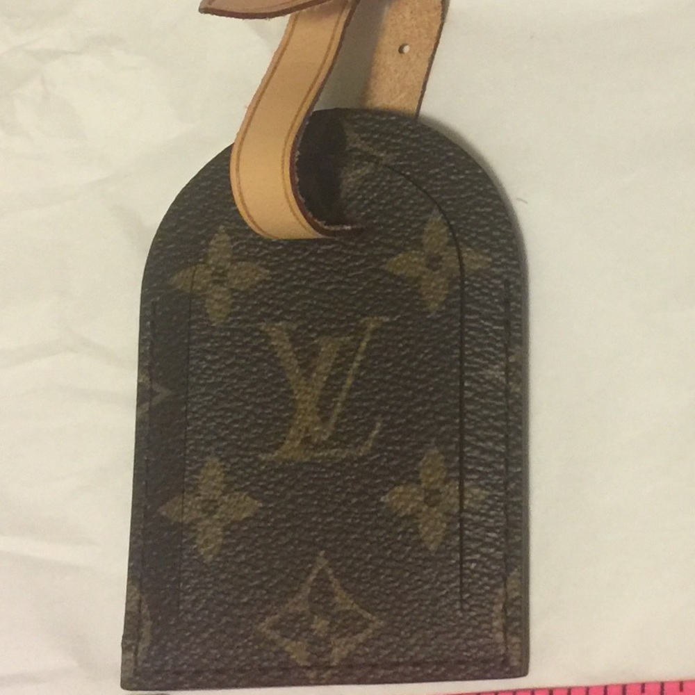 🎈SOLD🎈Auth Louis Vuitton Luggage Tag in Monogram - Picture 4 of 8