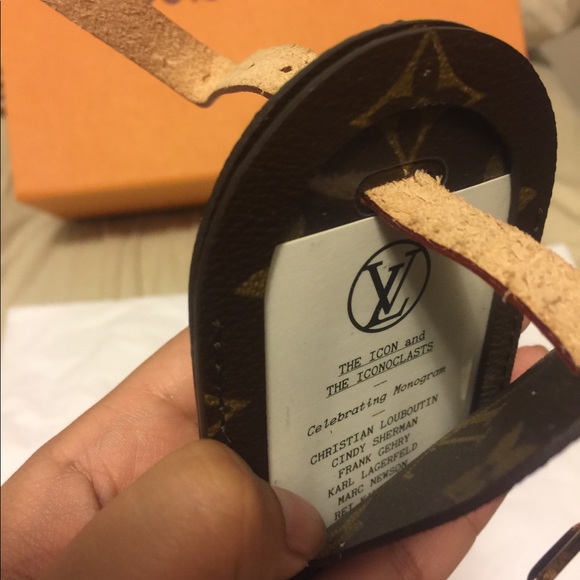 🎈SOLD🎈Auth Louis Vuitton Luggage Tag in Monogram - Picture 5 of 8