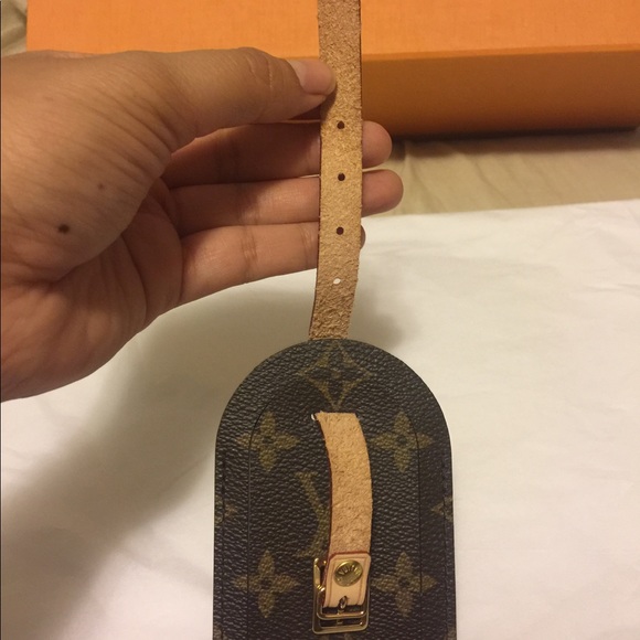 🎈SOLD🎈Auth Louis Vuitton Luggage Tag in Monogram - Picture 6 of 8