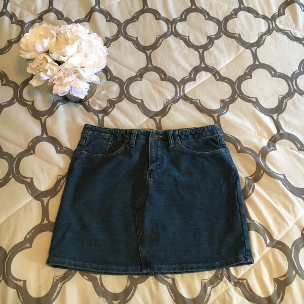 Denim skirt