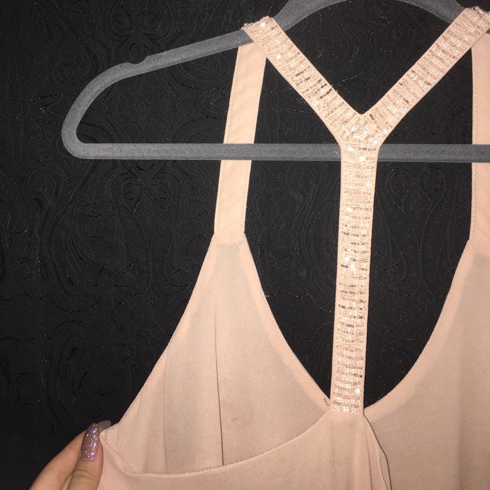 Beaded Pink Dress