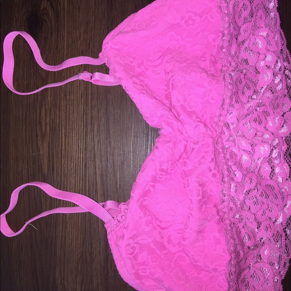 Hot pink brallette