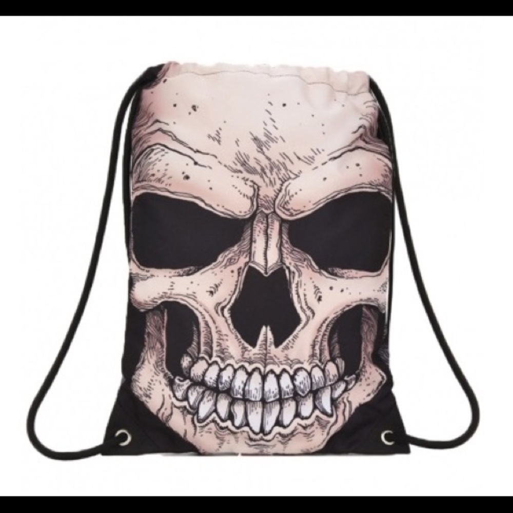 ISO Mojo Mr. Peterson Skull Sling Drawstring Bag