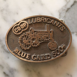Belt Buckle John Deere Blue Gard 500