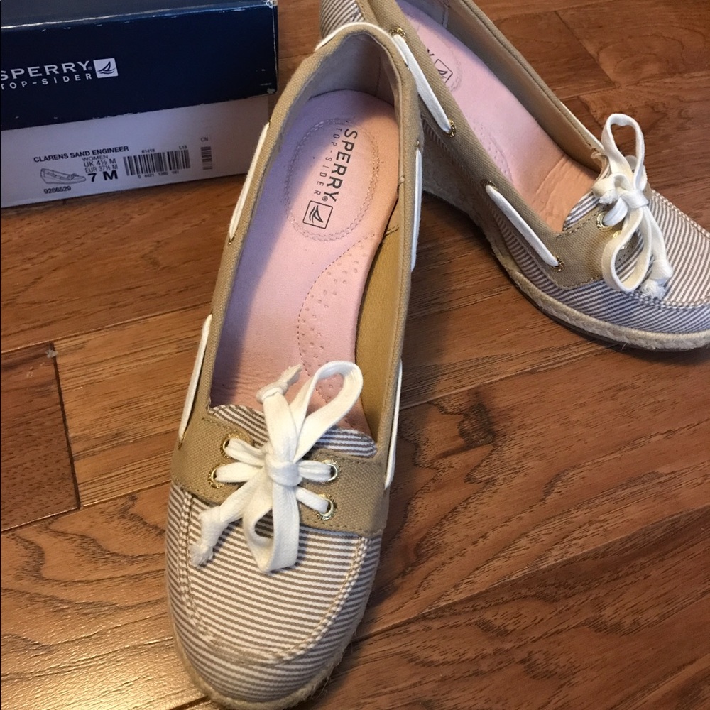 Sperry Wedges (size 7)