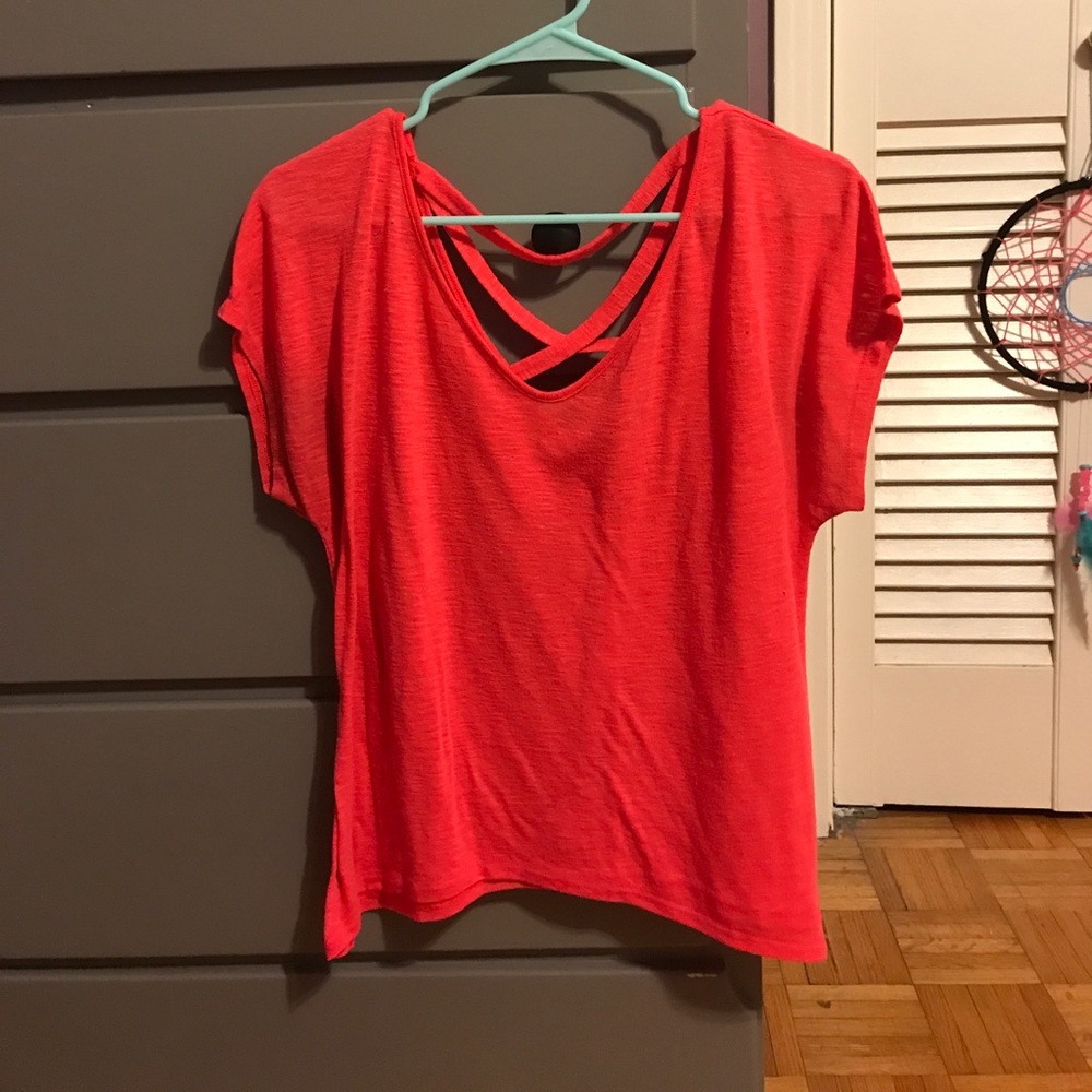 Medium pinkish coral shirt