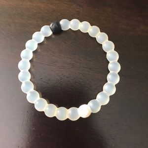 Authentic Clear/White Lokai Bracelet (M)