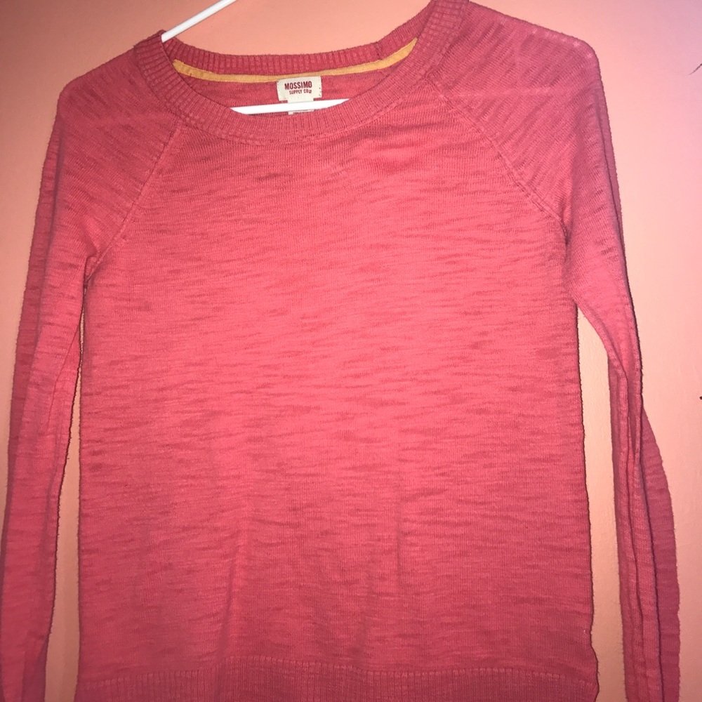 Coral sweater