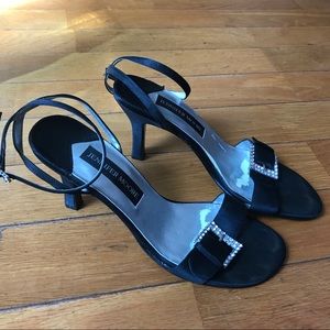 Jennifer Moore Satin Heels