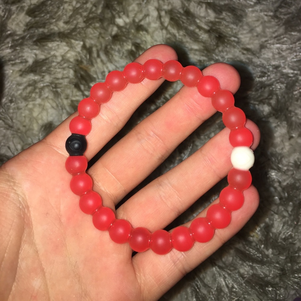 red lokai bracelet!!