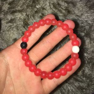 red lokai bracelet!!