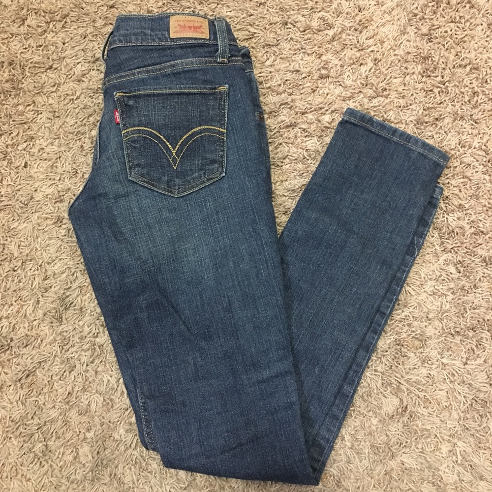Levi's 524 too superlow skinny jeans