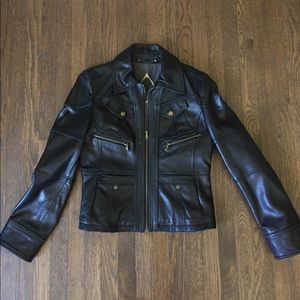 Guess Genuine Leather Jacket
