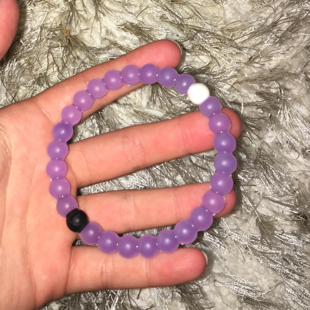 purple lokai bracelet!!