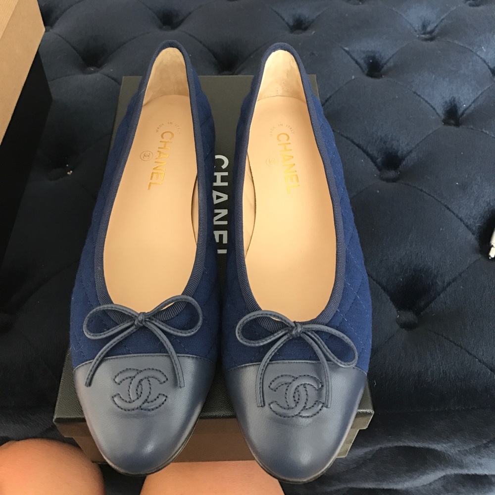 Chanel ballet flats