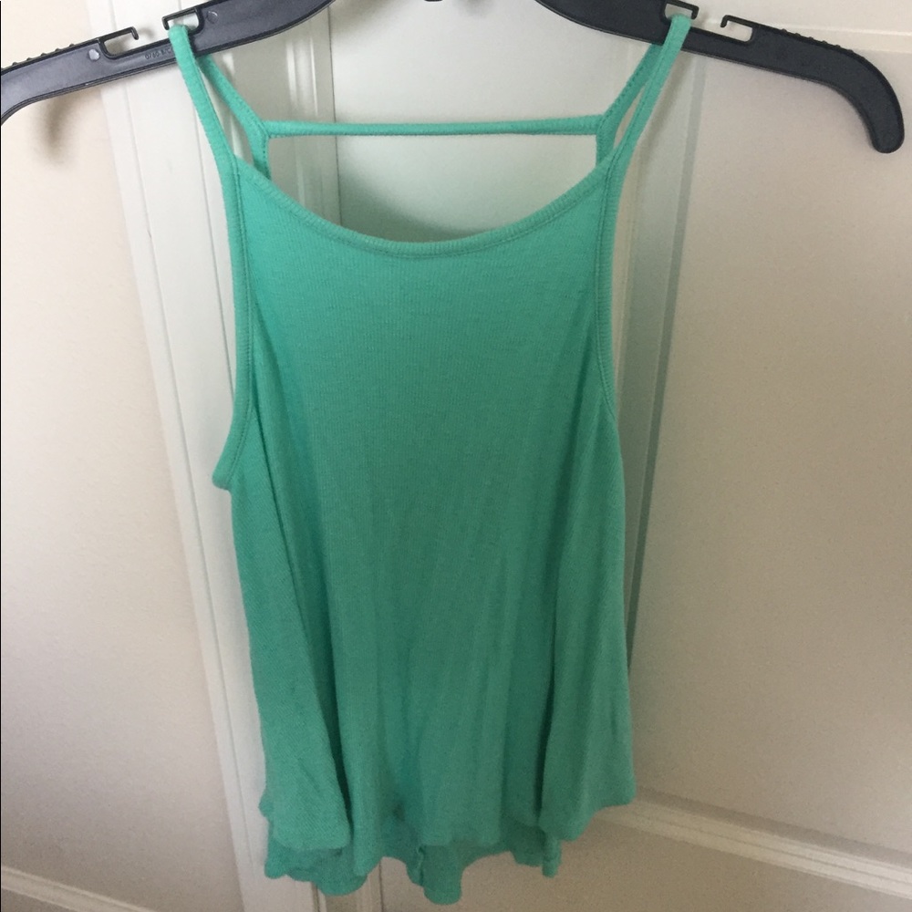 Turquoise Target Brand, size XS tank.