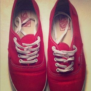 Red Vans