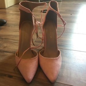 Pink heels