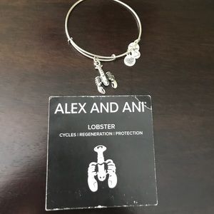 Alex and Ani Lobster Bracelet