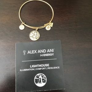 Alex and Ani Gold Lighthouse