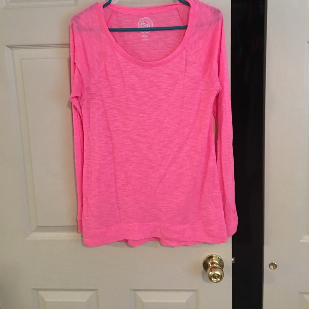 Pink Long Sleeve Shirt!