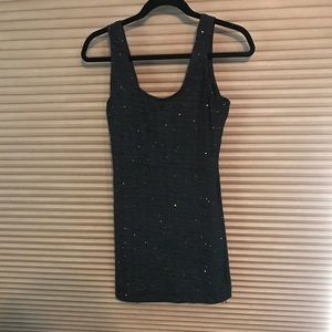 Black sparkle dress