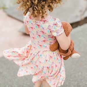 Dotdotsmile Cap Sleeve Dress