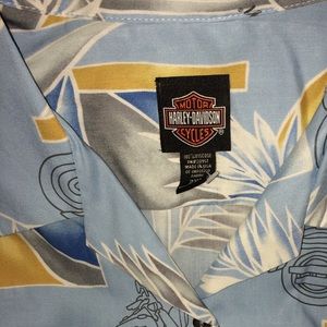 Harley Davidson Tori Richard vintage Hawaiian