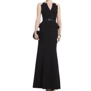 BCBG Rooney Peplum Gown