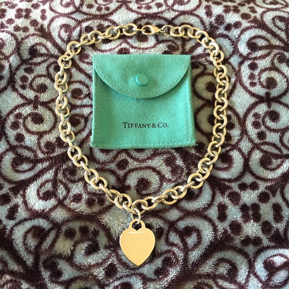 TIFFANY NECKLACE -AUTHENTIC 16inch Sterling Silver