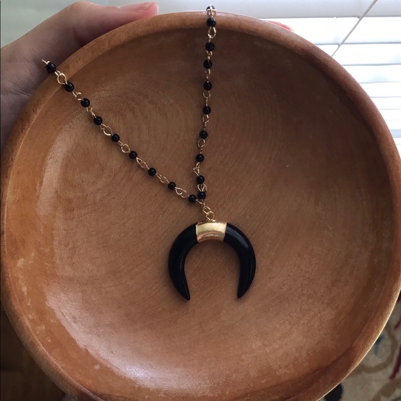 Free People Jewelry - Crescent moon necklace