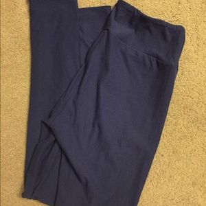 LuLaRoe navy leggings