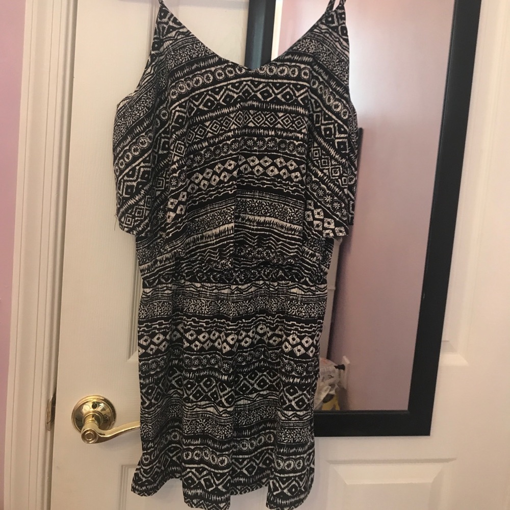 Cute Black and white romper