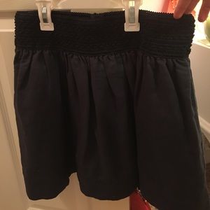 Navy J Crew skirt
