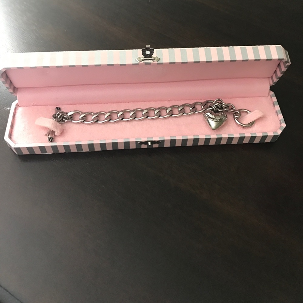 Juicy Couture Silver Charm Bracelet