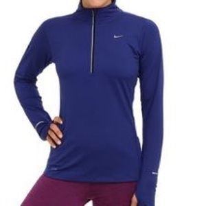 Nike half zip running jacket