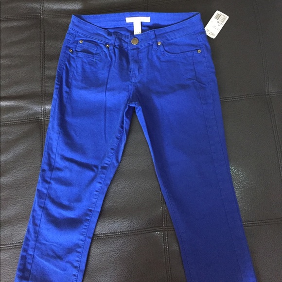 NWT Bright Cobalt Blue Pants - Picture 1 of 5