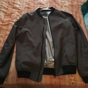 Zara Man light jacket. Gray. Size M