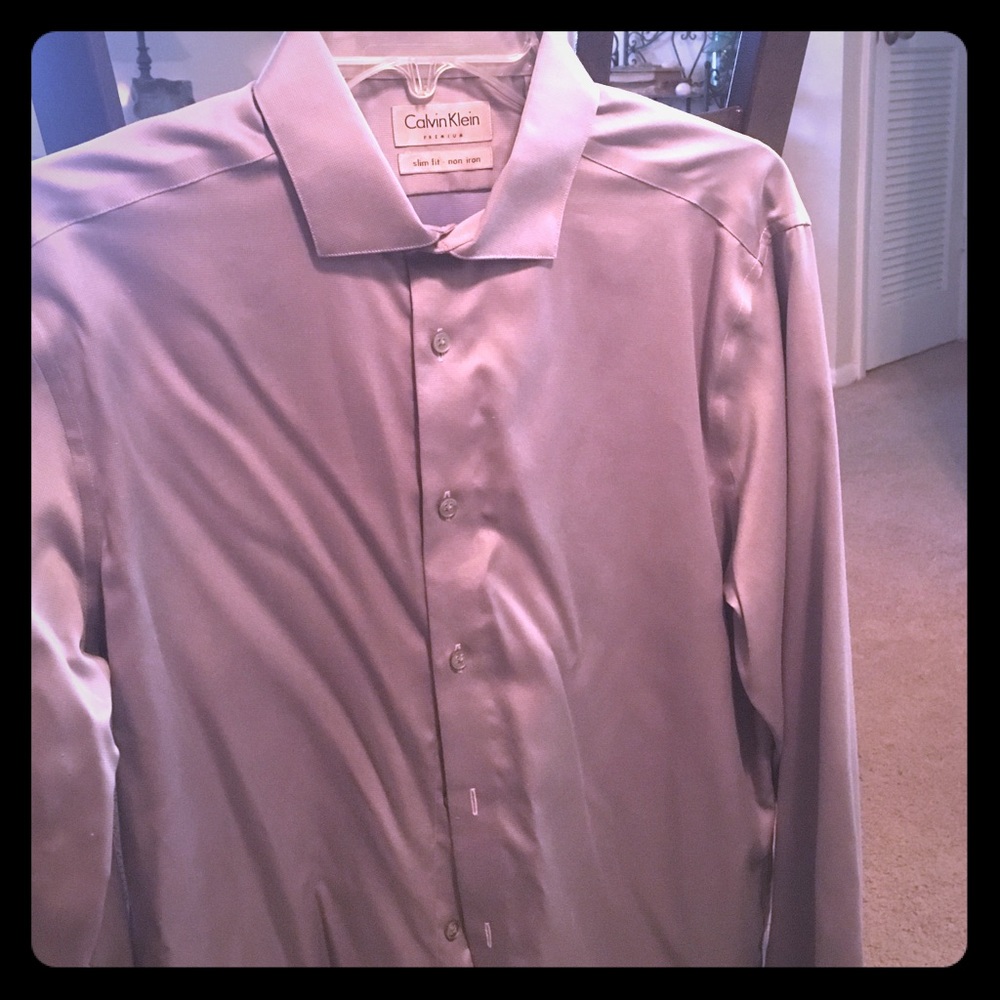 Calvin Klein premium slim fit shirt. NWOT.