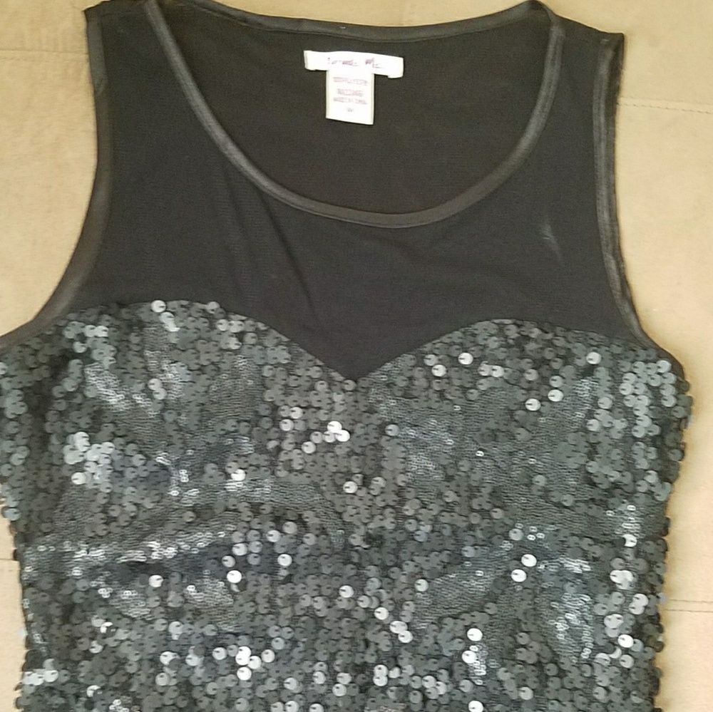 Paradise Miss Sequined top