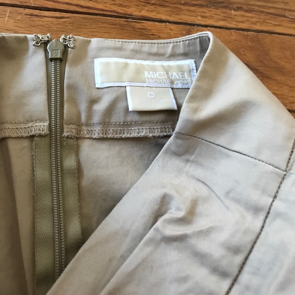 Michael Kors Beige pencil skirt