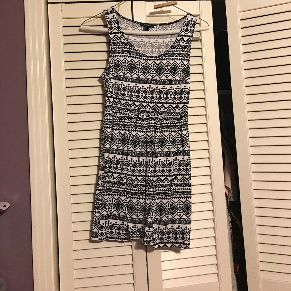 Small Aztec printed dress.