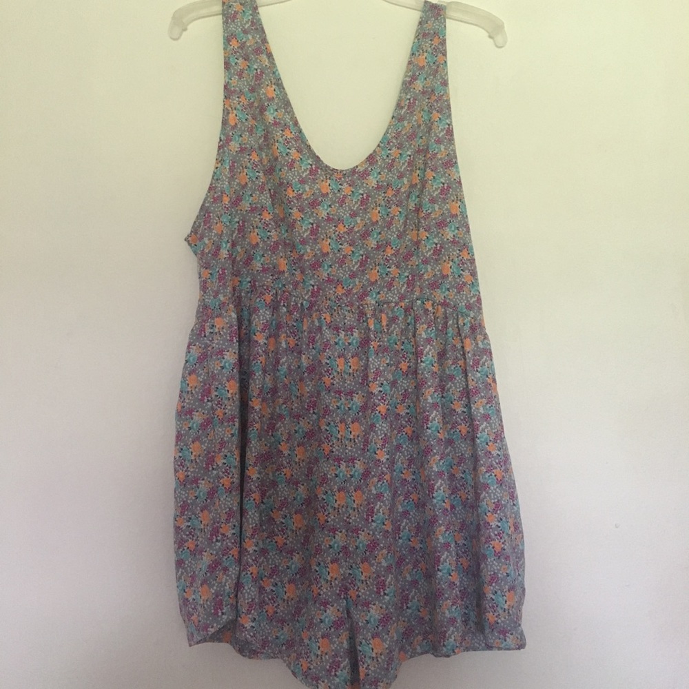 Bright, floral romper