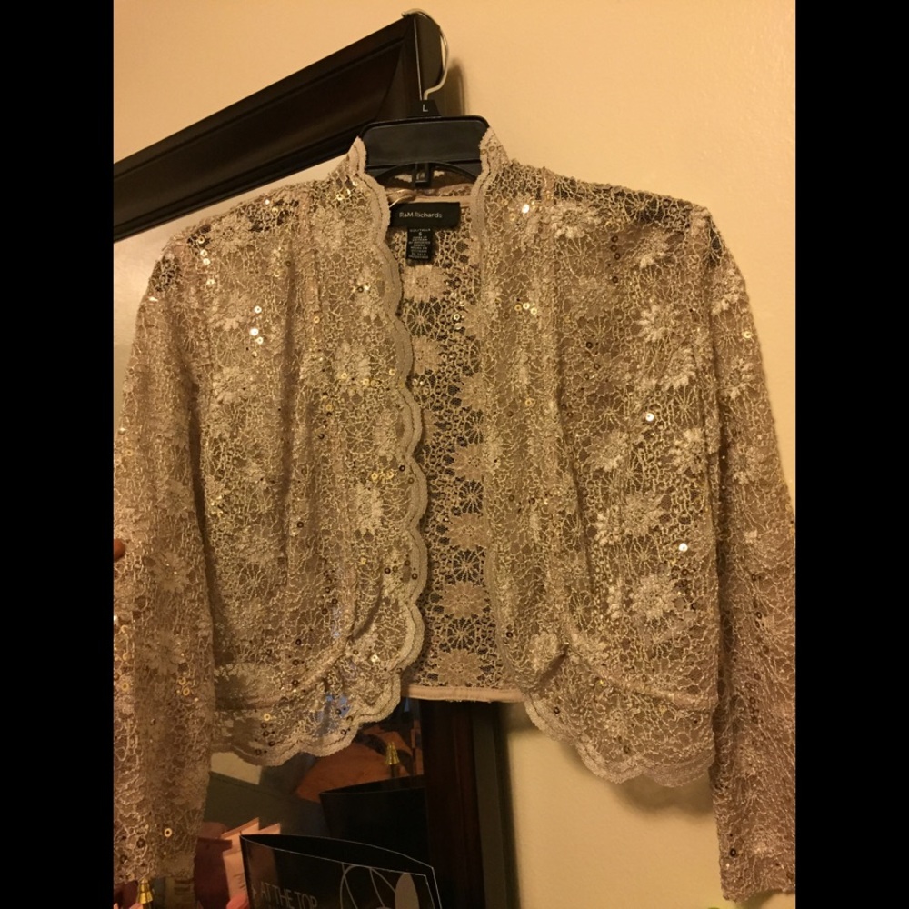 Blazer from Macy's wore it once.