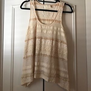 Urban outfitters Lace tank top