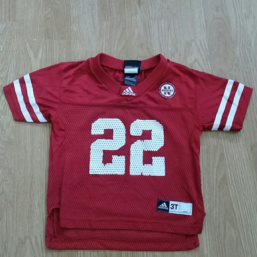 Nebraska Huskers Adidas Football Jersey