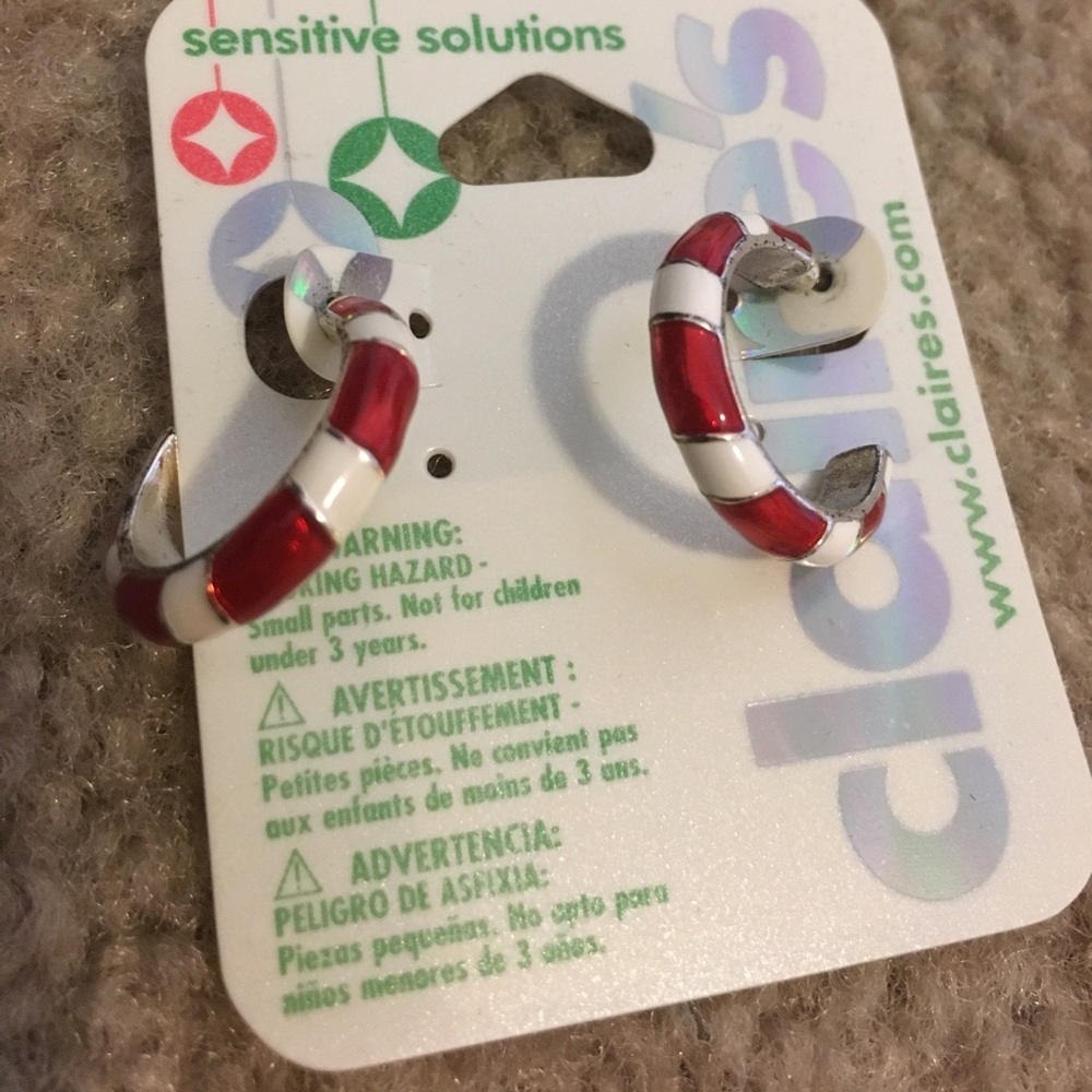 Candy Cane Earrings