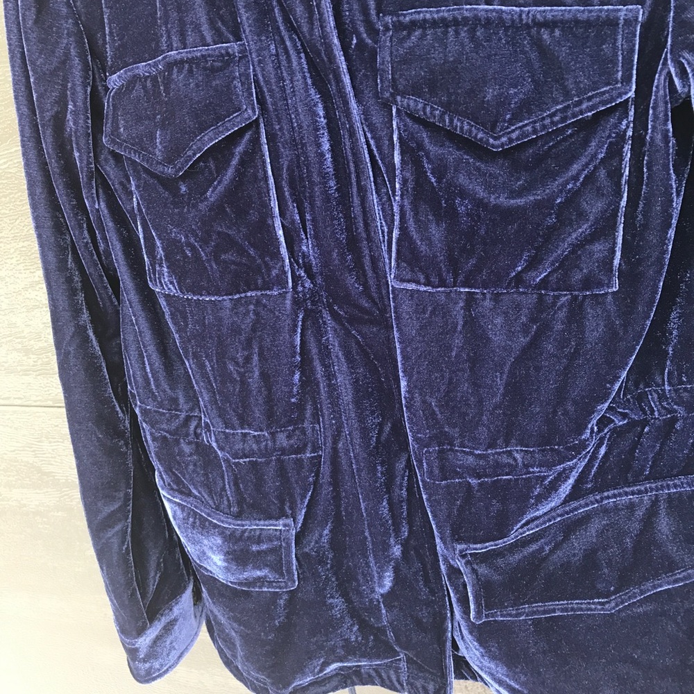 Velvet Military Jacket - Picture 7 of 7