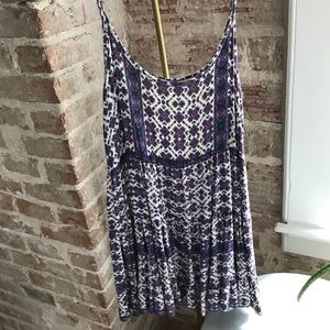 Brandy Melville purple pattern dress