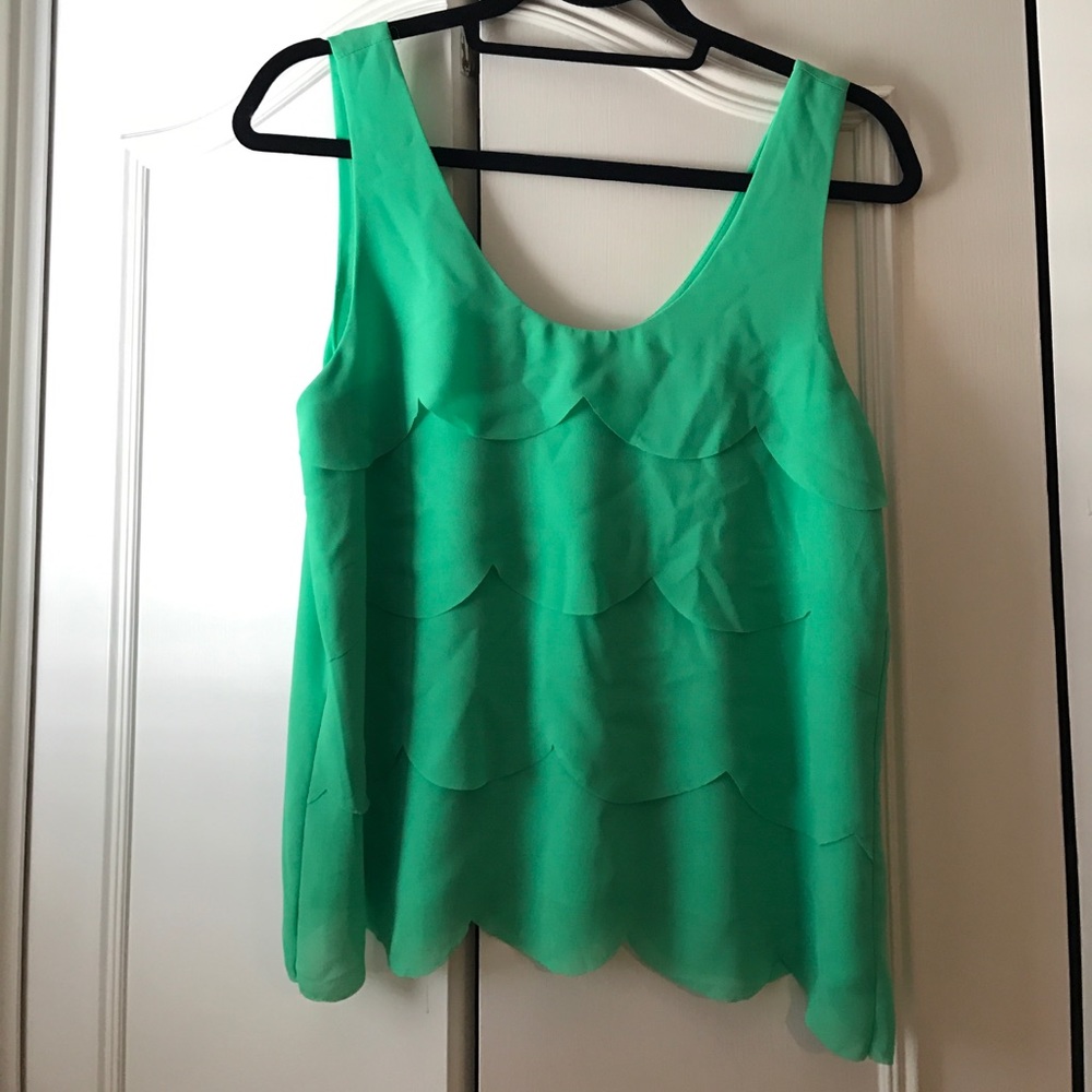 Naked zebra tank top